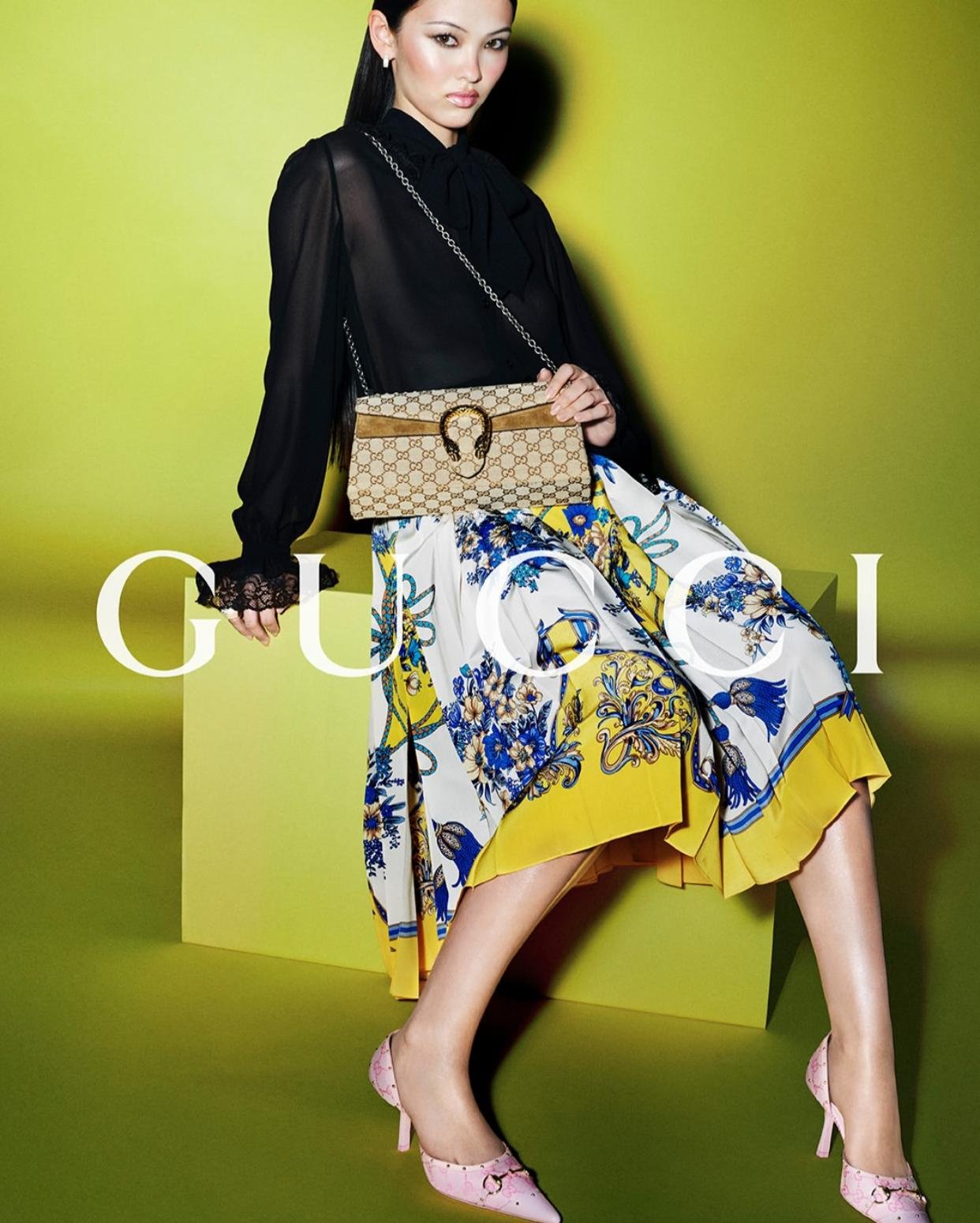 Photo : © Gucci · Visuel officiel · Instagram @gucci · Sélection éditoriale Gloss City