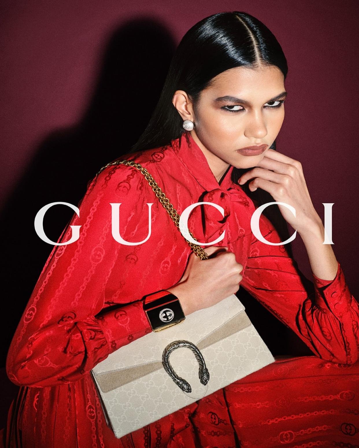 Photo : © Gucci · Visuel officiel · Instagram @gucci · Sélection éditoriale Gloss City
