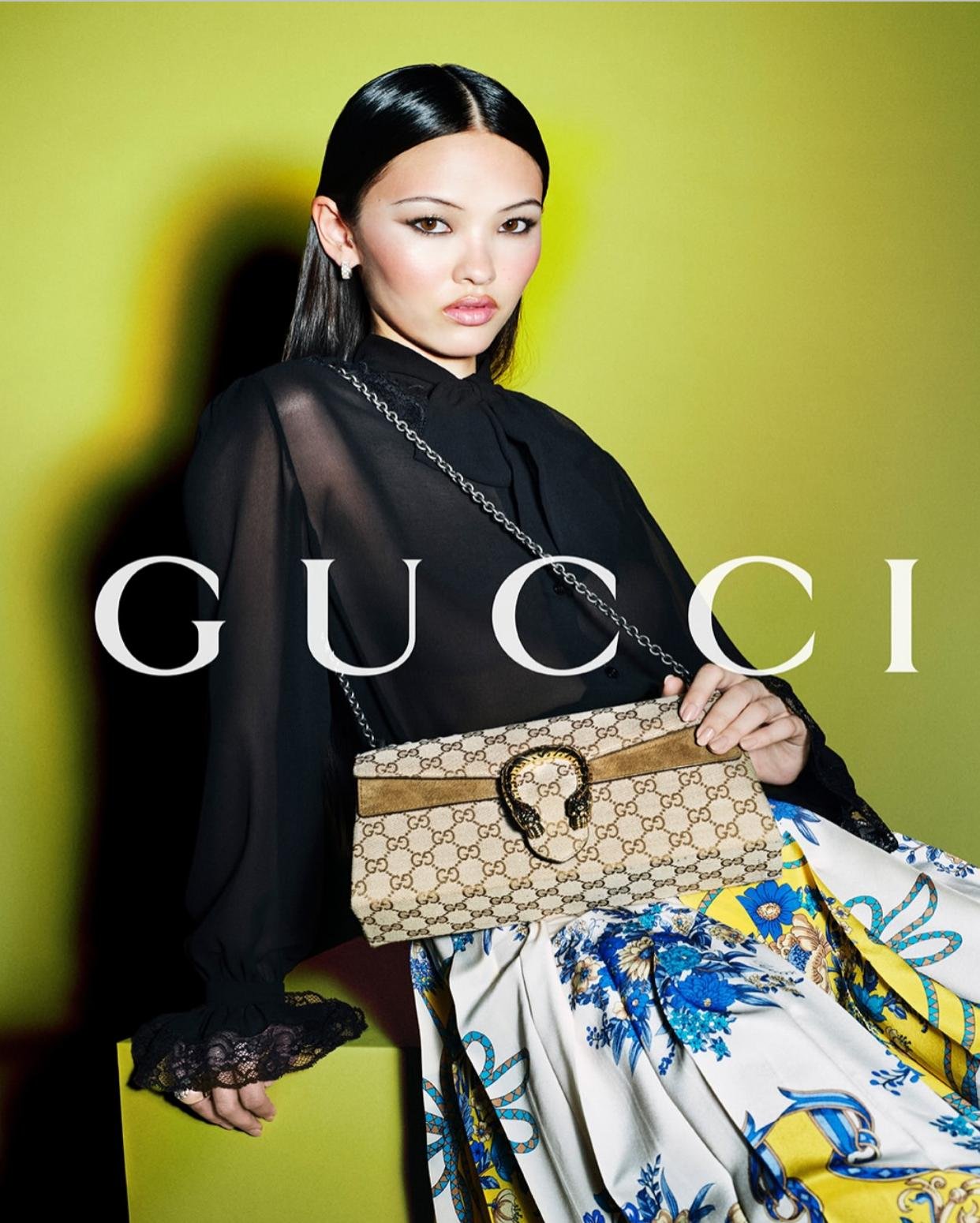 Photo : © Gucci · Visuel officiel · Instagram @gucci · Sélection éditoriale Gloss City